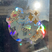 Load image into Gallery viewer, The World Is Better With You In It Rainbow Maker (Suncatcher Sticker)
