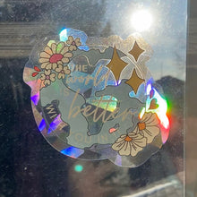 Load image into Gallery viewer, The World Is Better With You In It Rainbow Maker (Suncatcher Sticker)