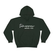 Load image into Gallery viewer, Tomorrow Needs You (Without Butterfly) Hoodie
