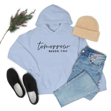 Load image into Gallery viewer, Tomorrow Needs You (Without Butterfly) Hoodie
