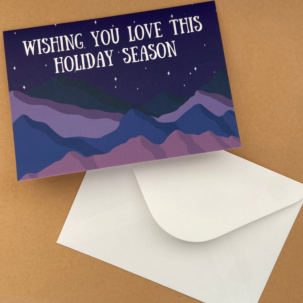Wishing You Love This Holiday Season Card