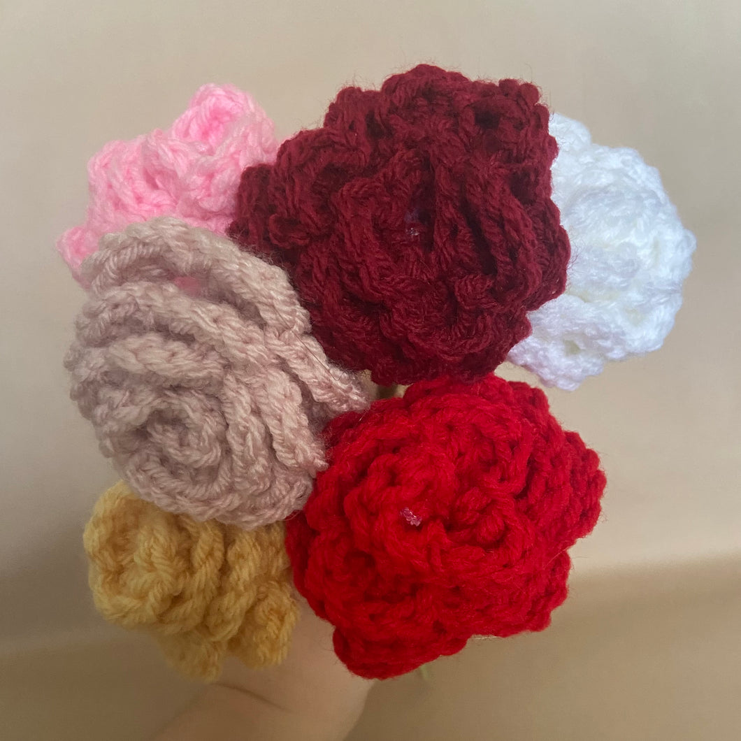 Forever Flowers- Crochet Roses