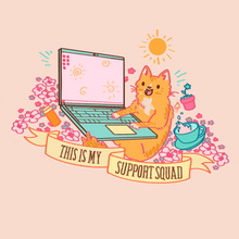 Load image into Gallery viewer, This is My Support Squad Sticker - My Pocket of Sunshine LLC
